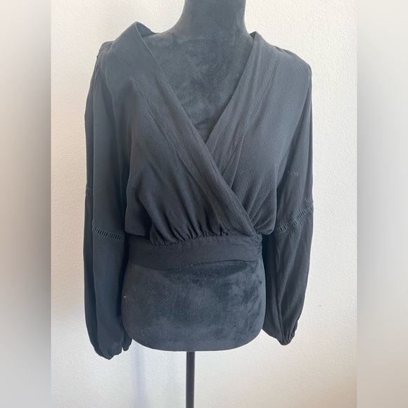 Free People Tops - Free People Dream Girl Wrap Blouse Top Size Small